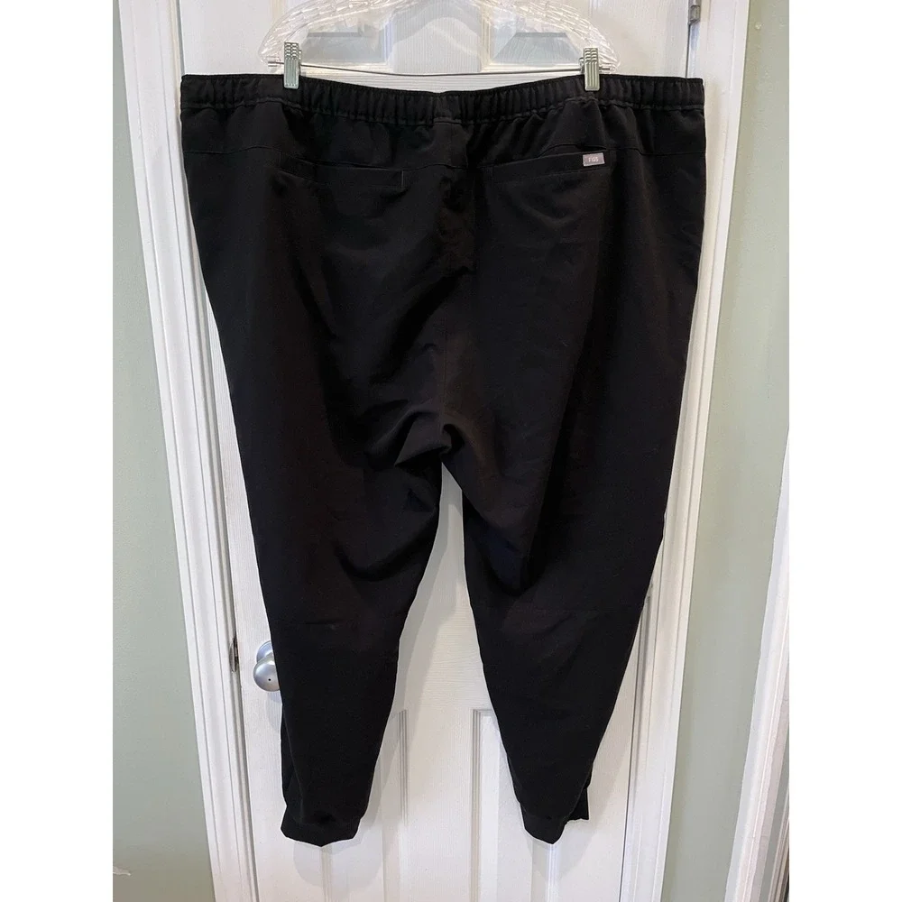 FIGS Technical Men's Tansen Jogger Scrub Pants 6XL/T Black Medical Nurse